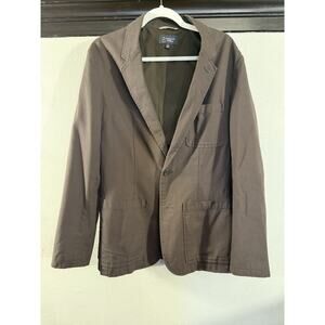 Wallin bros Sport Coat Twill Chocolate Brown Medium